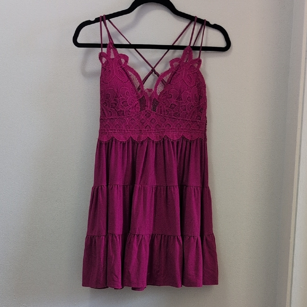 Elegant Fushia Dress